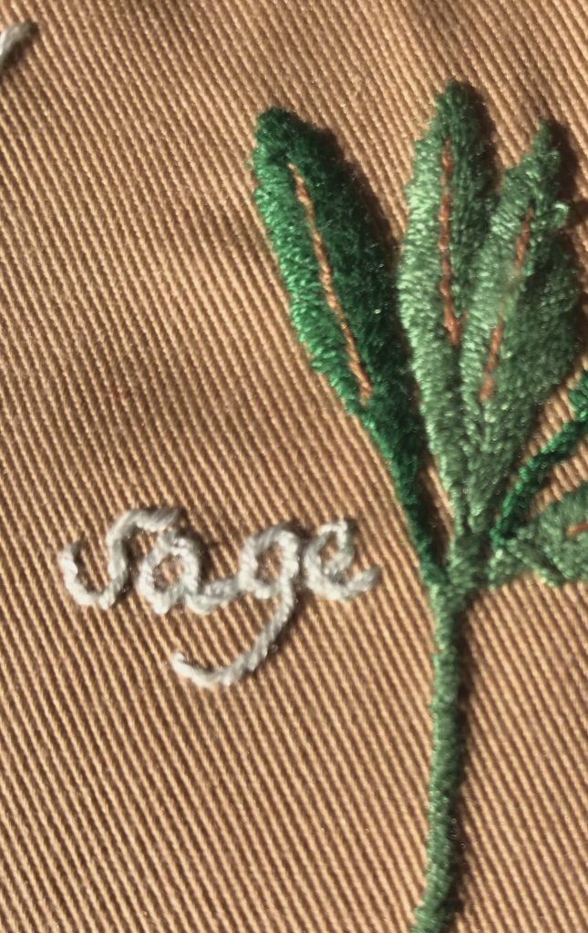 刺繍のやり方 初心者さんが名前の文字を簡単に作れるステッチ Kumagoroの刺繍教室